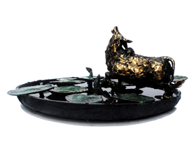 EL0060<br>
Dream - III<br>
Bronze<br>
21 x 18.5 x 9 inches<br>
Available