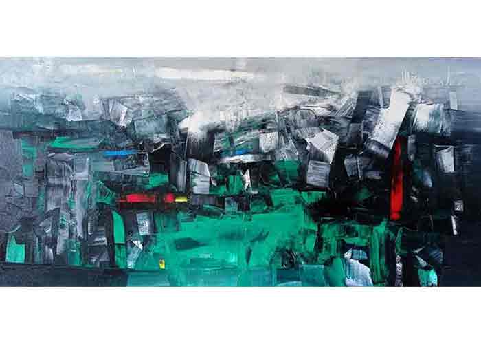 V0135
Untitled - CXVI
2022
Oil on Canvas
28 X 58 inches
Available