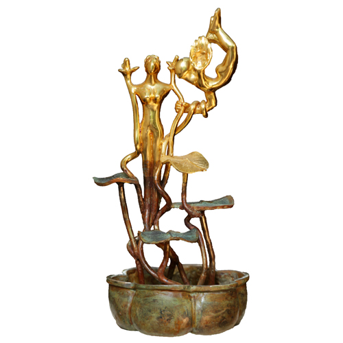 YSC0009 
Blossoming Love II 
Gold dipped Bronze 
10 x 9 x 21 inches 
Unavailable 