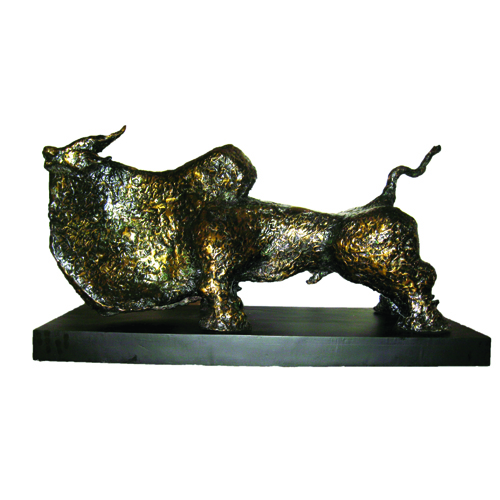 EL23 
Bull - IX 
Bronze on Granite 
42 x 17 x 22 inches 
Unavailable (can be commissioned)