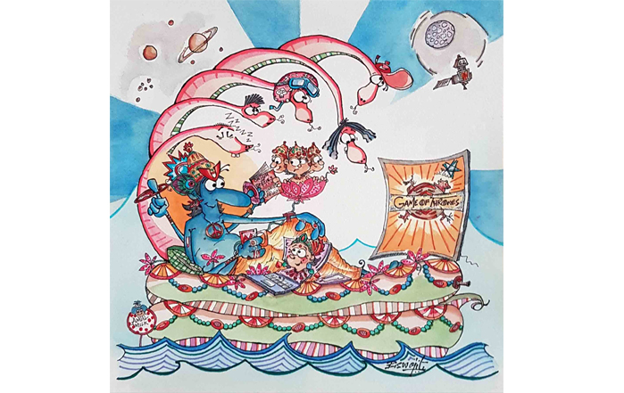 BB125
Vishnu
Watercolor and Ink on Paper
12 x 12 inches
Unavailable (Can be commissioned)