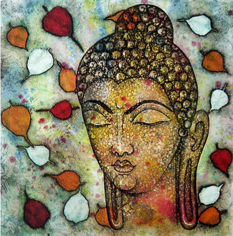 CH07 
Buddha - XVIII 
Oil on canvas 
24 x 24 inches 
Unavailable