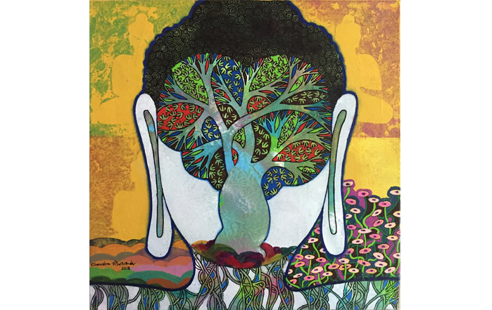 CM113
Bodhi Tree - X
Mixed Media on Canvas
12 X 12 inches
Unavailable (Can be commissioned)