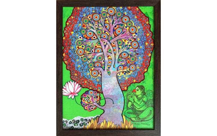 CM132
Maha Vishnu - XLI
Mixed Media on Canvas
16 x 12 inches
Available