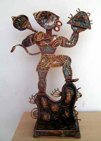 HE05 
Hanuman 
Welded Copper 
19 x 12 x 5 inches 
Unavailable (can be commissioned)