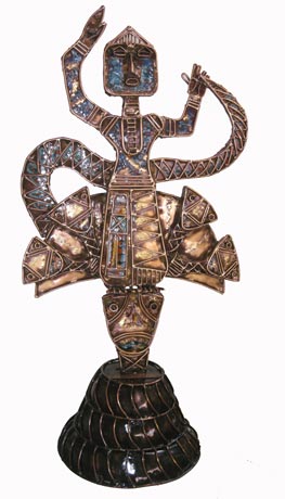 HE06 
Kalinganadhana 
Welded Copper 
29 x 15 inches 
Available