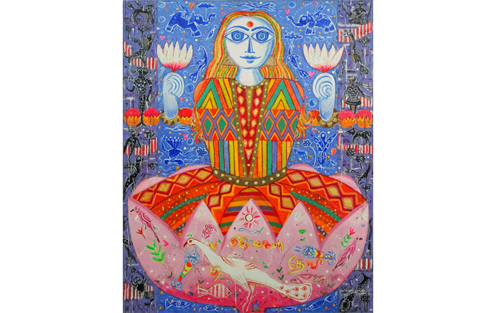 MU0060
Lakshmi - XII
Mixed Media on Canvas
60 x 48 inches
Available