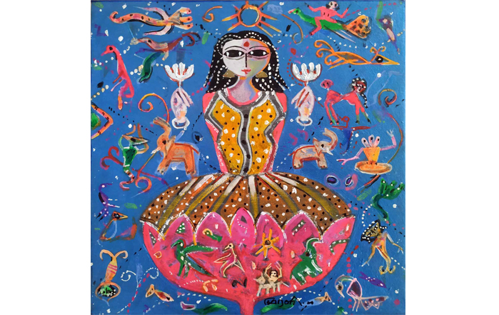 MU0073
Lakshmi - XIII
Mixed Media on Canvas
12 x 12 inches
Unavailable (Can be commissioned)