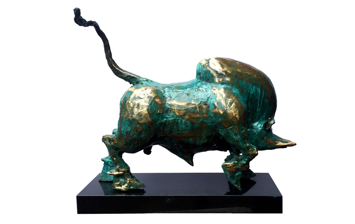 EL0048
Bull - XVIII
Bronze on Granite
25 x 21 x 9 inches
Available