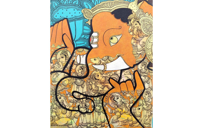 RG38
Ganesha VII
Mixed Media on Canvas
20 x 16 inches
Available