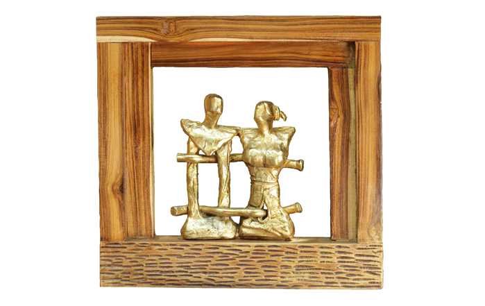 YSC0026
Blossoming Love – V
Bronze and Wood
14 x 14 inches
Available