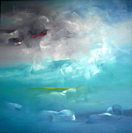 V20 
Untitled - XXVII 
Oil on canvas 
34 x 34 inches 
Unavailable (Can be commissioned)